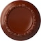 Ekena Millwork Carlsbad Ceiling Medallion (Fits Canopies up to 7 7/8"), Hand-Painted Firebrick, 12 1/2"OD x 1 1/2"P CM12CAFIF - alternate 1